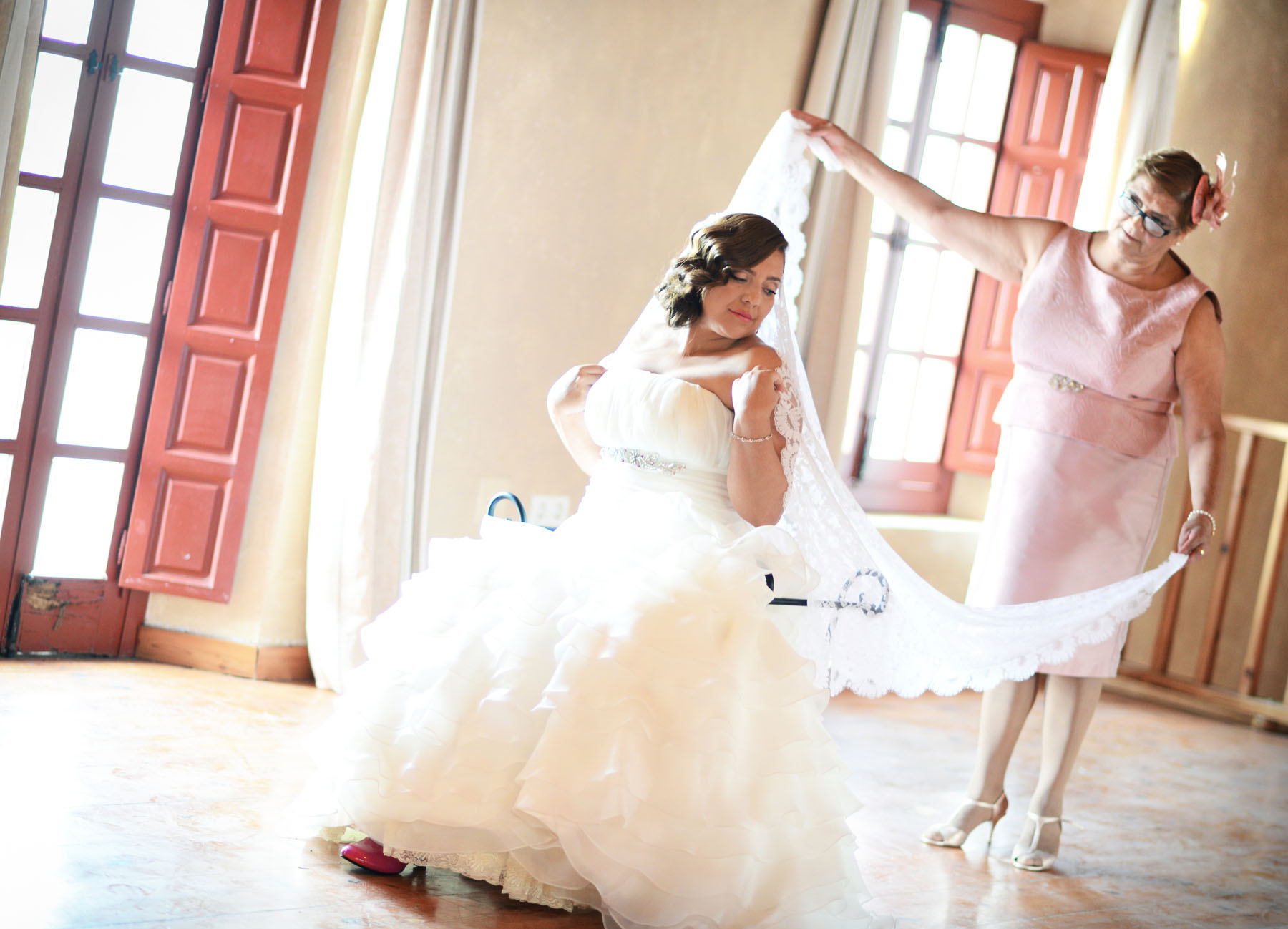 fotos preparacion novia pizarra